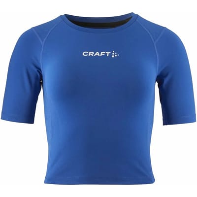 Craft Rush 2.0 Crop Top Dames - Royal | Maat: S