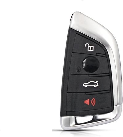 XEOD Autosleutelbehuizing - sleutelbehuizing auto - sleutel - Autosleutel / BMW 4 Knops smartkey
