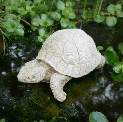 Betonnen beeld schildpad 18 cm