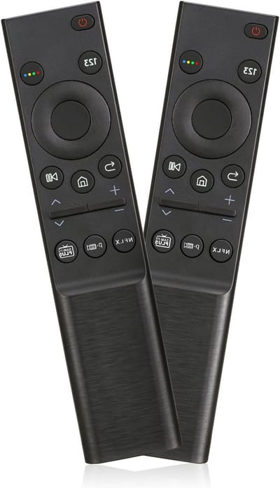 Vervangende Universele Afstandsbediening voor Smart TV, Compatibel met QLED en UHD Modellen, 2 Stuks voor Optimale Controle en Gebruiksgemak