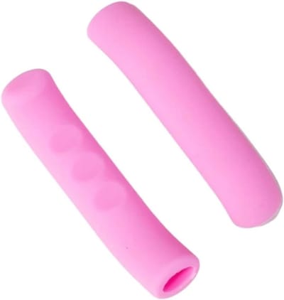 Fiets Stuur Grips - Rem Handvat Hoezen - Comfortabel Fietsen - Temperatuur Aanpasbaar - 7.5 cm - Roze