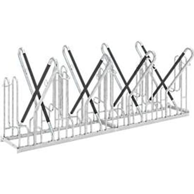 Parkeerplaats WSM 4718 XBF, 2-zijdig, voor banden tot 64 mm, 8 parkeerplaatsen, B 2160 x D 1270 x H 845 mm