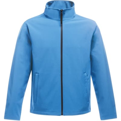 Regatta Opvallende Dames/dames Ablaze Afdrukbaar Soft Shell-jasje (Frans Blauw/Zwaar)