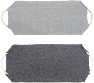 Dailygoods- Badhanddoek Set van 2 - Sneldrogend - Huidvriendelijk - Duurzaam - Flexibel - 46x20 cm - Douchehanddoek