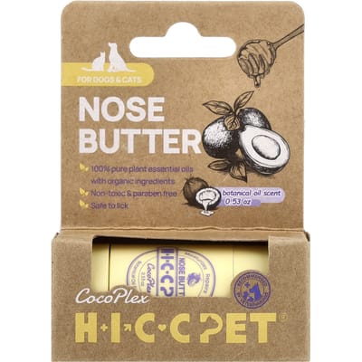 HICC Animal de compagnie, Beurre pour le nez, pour Chiens et Chats, Huile Végétale, 0,53 oz beige
