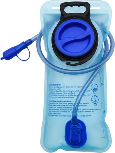 Oneay 2L hydratatieblaas – waterzak met grote opening – geschikt voor fietsen, wandelen en kamperen