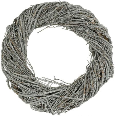 Dennenkrans, natuurlijke krans, shabby chic decoratieve krans, Ø40cm,