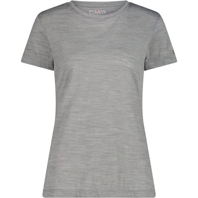 Dames T-shirt met ronde hals van merinowol CMP