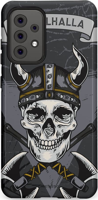 Casetastic Hoesje Geschikt voor Samsung A52 (4G/5G/s) - Stijlvolle Beschermende Duo-layer Case - Valhalla