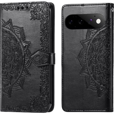imoshion Hoesje - Geschikt voor Google Pixel 11 / 11 Pro - Mandala Bookcase - Zwart