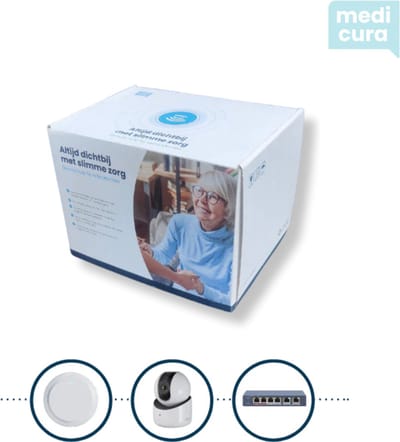 Medicura Valdetectie Pakket – Slim Plug & Play Zorgdomotica Systeem