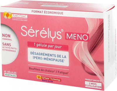 Sérélys Meno (Peri)-Menopauzale Stoornissen 60 Capsules