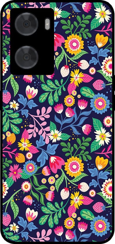 Smartphonica Telefoonhoesje Geschikt voor Oppo A57 / A57s / A77 met bloemen opdruk - TPU backcover case flower design geschikt voor Oppo A57 4G;Oppo A57s;Oppo A77