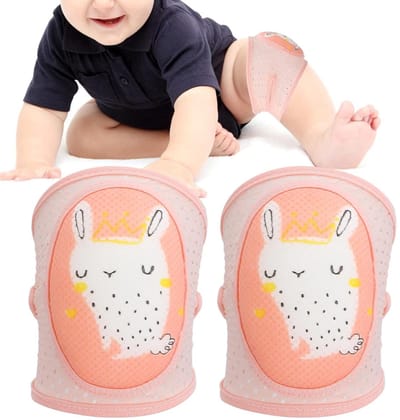 Baby Kniebeschermers - Kruip Beschermers - Leren Lopen - Verdikt Kussen - 26.5 x 13.5 cm - Grijs