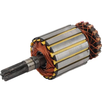 DC12V Lier Motor Rotor Metaal Eenvoudige Installatie Motor Lier Motor Rotor voor 3000lb 4X4 ATV Lier gray