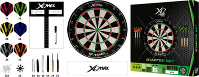 XQmax-Darts-90-delige-Dart-starterset-23-g-messing-staal