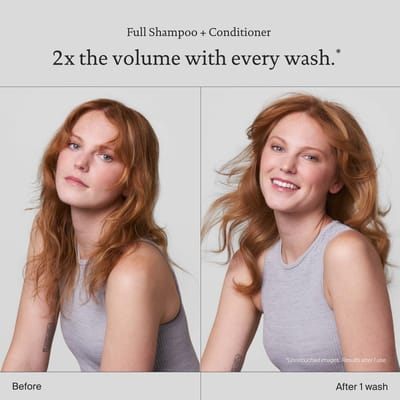 Living Proof Full Shampoo and Conditioner Travel Size Bundle for Volume, Bounce and Shine