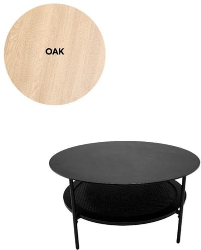 Nordic Home - Meya salontafel Ø80 cm - naturel