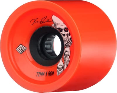 Longboard Wielen - Skateboard Wielen - Soepel Rijden - Hoge Duurzaamheid - 72mm 80A - Rood