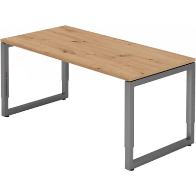 REGO 16 G | Bureau - 160 x 80 Tafelhoogte I In hoogte verstelbaar Kleur/Grafiet