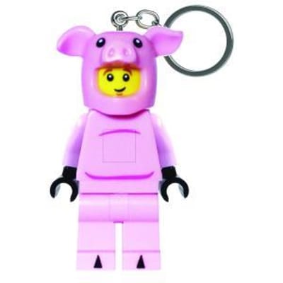 LEGO Minifigures sleutelhanger m/licht Piggy Guy