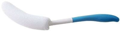 Dailygoods- Badborstel Antislip - Lange Steel 39 cm - Rugborstel - Lichaamsborstel - Geschikt voor Senioren - Zachte Peeling - Doucheborstel