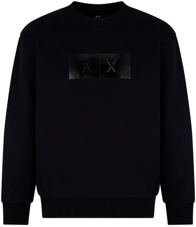 Armani Exchange Zwart Trui Met Logo