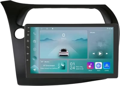 Autoradio met bluetooth - Carplay - Voor Honda Civic Hatchback (2005-2011) - Geschikt voor Apple en Android - Stereo - Navigatie - Navigatiesysteem auto - 1GB 32GB
