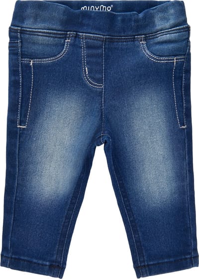 Minymo Stretch Slim Fit Korte Broek Blauw 3 Months Meisje