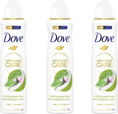 Dove Deo Spray - Matcha & Sakura 3 x 150 ml