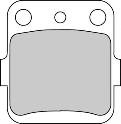 Plaquette de frein Ferodo pour Quad Honda 500 TRX 2012 à 2013 TE389 / AV Neuf
