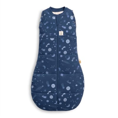 ergoPouch Cocoon inbaker slaapzak - 2,5 Tog - 2-in1 Slaapzak Inbakerslaapzak - Slaapzakken - Slaapzak 60 cm - Starbeam