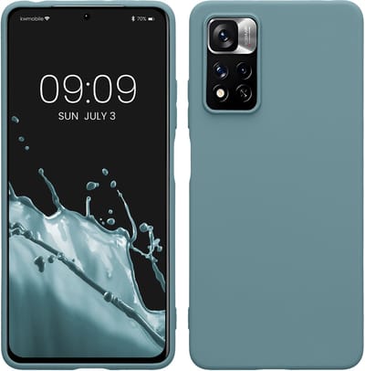kwmobile telefoonhoesje geschikt voor Xiaomi Redmi Note 11 Pro / Note 11 Pro (5G) / Note 12 Pro (4G) - Hoesje voor smartphone - Back cover in antieksteen