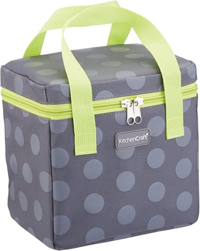 Koeltas voor kleine lunch - 4,9 L (1 gal) - Grijs/Limoen