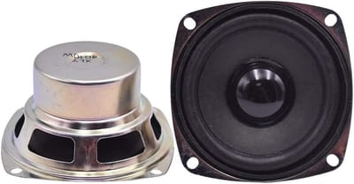 Full Frequency Speakers - Speaker Units - Home Theater - Full Diaphragm - 3 Inch - Black