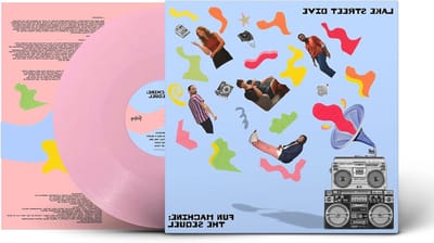 Muziek Vinyl - LP Album - Muziek Luisteren - Baby Roze Kleur - 30 cm Diameter - Roze