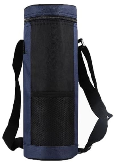 Dailygoods- Fles Draagtas Geïsoleerd - Koeltas - Voedselopslagzak - Draagbaar - Lichtgewicht - Rits met Lange Handgreep