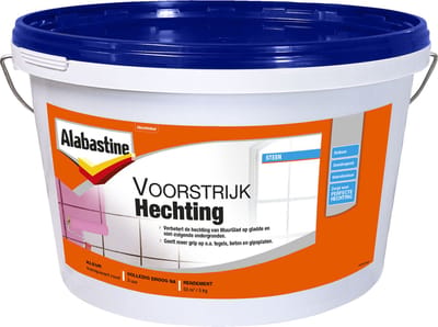 Alabastine Voorstrijk Hechting Gesloten Ondergronden Primer - Muur En Plafond - Roze - 3,57l
