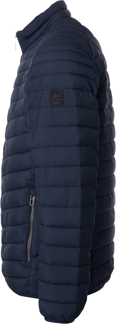 CASA MODA comfort fit tussenjas - donkerblauw - wit