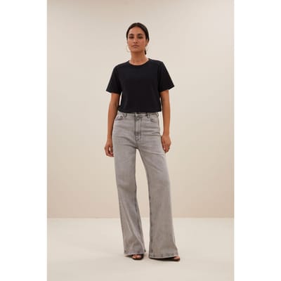 By-Bar Holy Logo Top Jet Black Maat: XS | Tops Outlet | Dames | Zwart