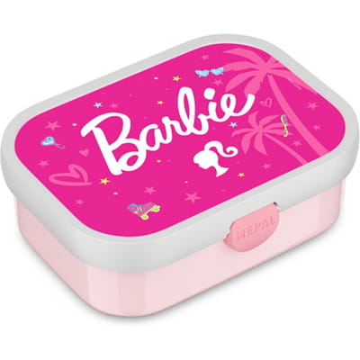 Mepal Lunchbox Campus - 750 ml - Broodtrommel met vakjes voor kinderen - Geschikt voor 4 boterhammen - Barbie