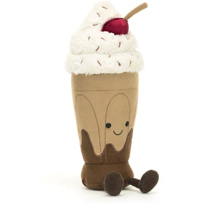 Jellycat knuffel Amuseables Marin Chocolate Milkshake