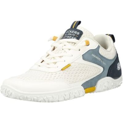 Dockers by Gerli herensneakers voor op blote voeten 58TH004-706510 schoenen wit