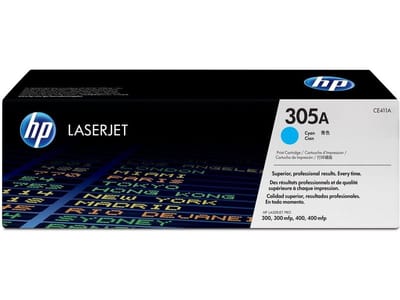 Tonercartridge hp ce411a 305a blauw