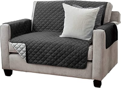 Kussenhoezen Stoelbescherming - Stoelbeschermer, Bankhoes, chair protector, waterproof, reversible, with cushion, suitable for all sofas,
