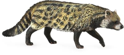 COLLECTA Figurine - Afrikaanse Civetkat - (M) - Wilde Dieren - Handgeschilderd - Miniatuur