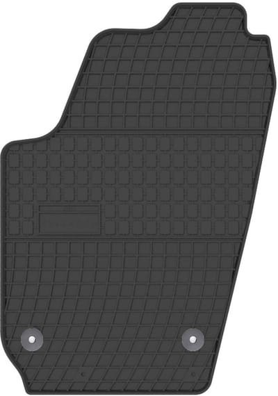 Wielganizator - Serie Cordoba - Rubber Autovloermat - 2002-2009 - Zwart - Voor