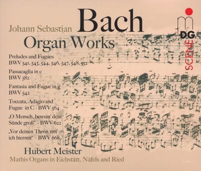 Hubert Meister - J.S. Bach: Organ Works (2 CD)