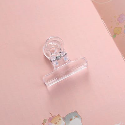 Pinces à clips en plastique transparent, pinces multi-usages pour sceller les aliments et les collations, pinces à longue queue L Medium 4.75L