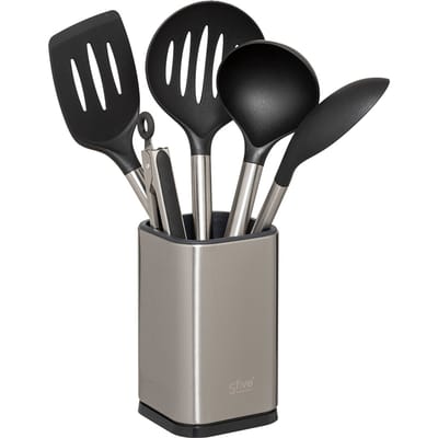 Eazy Living Keukengerei Set met Houder Veva 5-delig